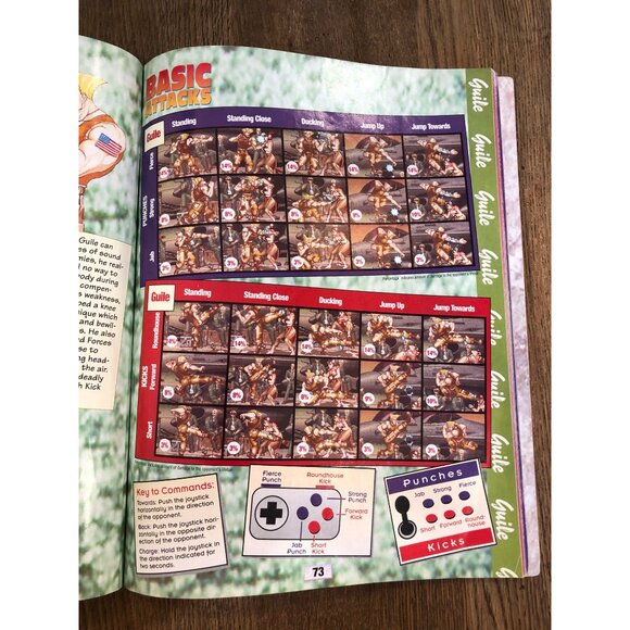 The Official Street Fighter II SNES Strategy Guide Champion Edition Game Pro - Picture 4 of 4